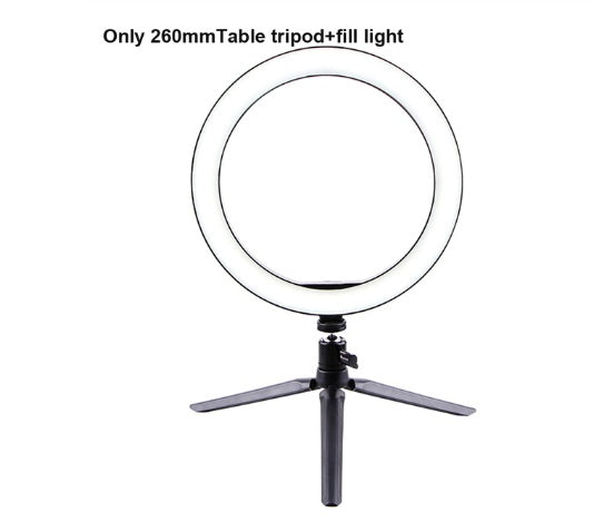 LED Ring Light with Adjustable Brightness - Perfect for Makeup & Streaming