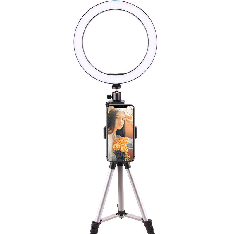 LED Ring Light with Adjustable Brightness - Perfect for Makeup & Streaming