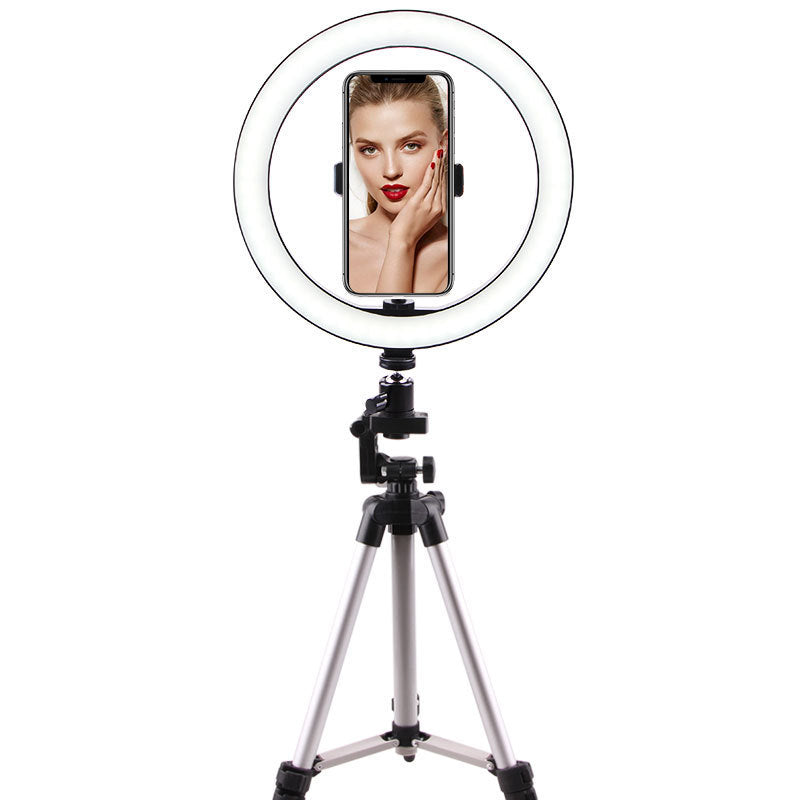 LED Ring Light with Adjustable Brightness - Perfect for Makeup & Streaming
